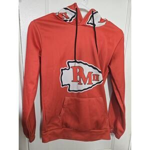 Kansas City Chiefs Youth Medium Hoodie Red Arrowhead Logo NFL
